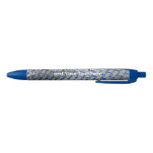 Promotie met bedrijfsnaam Chain Link Blue Pen (Bodem)