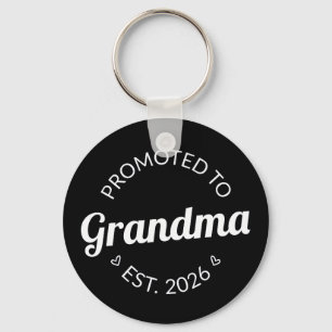 Promotie naar Oma Est. 2026 I Sleutelhanger