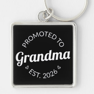 Promotie naar Oma Est. 2026 I Sleutelhanger