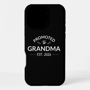 Promotie naar Oma Est. 2026 II iPhone 16 Pro Max Hoesje