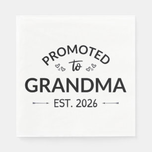 Promotie naar Oma Est. 2026 II Servet