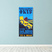 Promotie-Poster uitbreiden Canvas Afdruk (Insitu (Houten vloer))