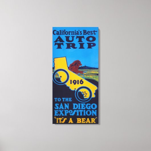 Promotie-Poster uitbreiden Canvas Afdruk (Voorkant)