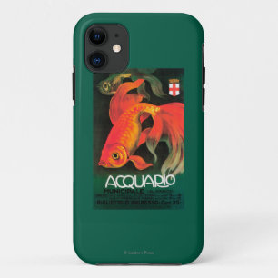 Promotie-Poster voor aquarium en stedelijk park iPhone 11 Hoesje