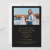 Promotie Scriptie PhD Diploma Afstudeer Aankondigi Kaart (Achterkant)