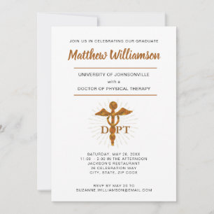 Promotie symbool voor Doctor in de Fysiotherapie Aankondiging