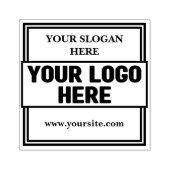 Promotie Uw Bedrijf Logo Custom Rubberstempel (Afrduk)