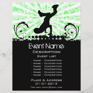 Promotie van Breakdance-evenementen Flyer