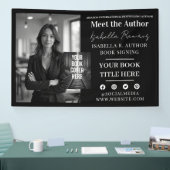 Promotie van de handtekeningen- en lanceringsbijee spandoek (Beurs)