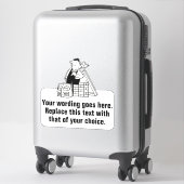 Promotie van General House Builder Sticker (Koffer)