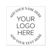 Promotie voor Business Company rondreeks Zelfinktende Stempel (Design)