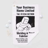 Promotie voor lassen en vervaardiging golfhanddoek (Insitu)