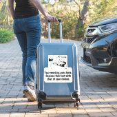 Promotie voor rijinstructeur sticker (Koffer Insitu)