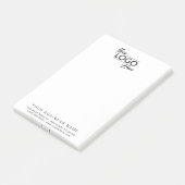 Promotie zakelijke Logo Post-it® Notes (Schuin)