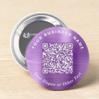 Promotie Zakelijke QR-code Paarse Speld