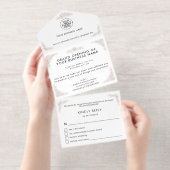 Promotieacties voor Business Logo Event Party toev All In One Uitnodiging (Uittrekbaar)