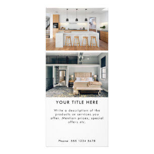 Promotiebedrijf 2 Fotobanner & tekst Reclamekaart