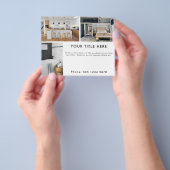 Promotiebedrijf 3 Fotobanner & tekst Flyer (Hand)