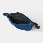 Promotiebedrijf Logo Stippen Blauw Zwart Wit Heuptasje (Open)