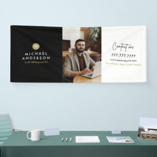Promotiebril voor onroerend goed, magneet spandoek