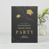 promotiekaart voor afgestudeerden save the date (Staand voorkant)