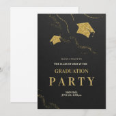 promotiekaart voor afgestudeerden save the date (Voorkant / Achterkant)