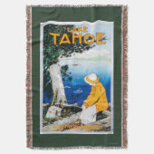 Promotieposter meer op het Tahoe-meer, CA Deken (Voorkant Verticaal)