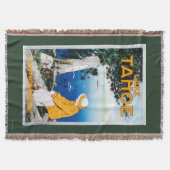 Promotieposter meer op het Tahoe-meer, CA Deken (Voorkant)