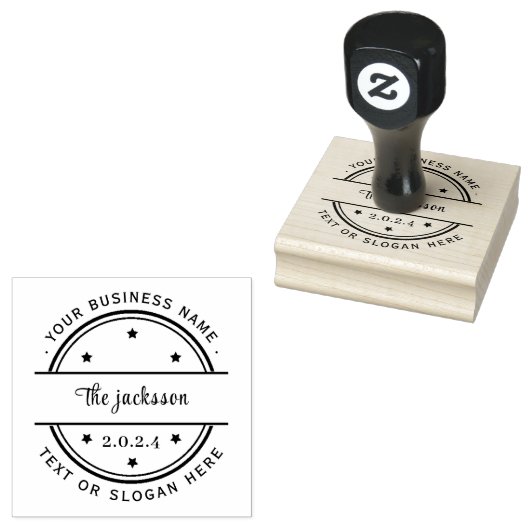 Promotieronde Aangepaste zaken Rubberstempel (Gestempeld)