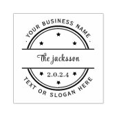 Promotieronde Aangepaste zaken Rubberstempel (Afrduk)