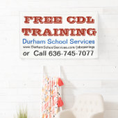 Promotion 5' d'offre X 3' bannière d'intérieur (En situation)