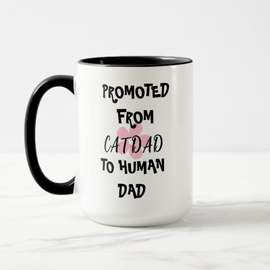 PROMOTION DE CAT DADTO HUMAN DAD MUG (Gauche)