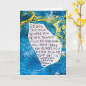 Promotion du devis de carte de voeux (Fleur jaune)