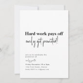 Promotion Nouveau Invitation du groupe de travail (Devant)