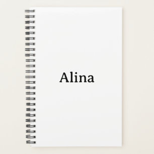 Promotion simple de la marque petit 5,5" x 8,5"