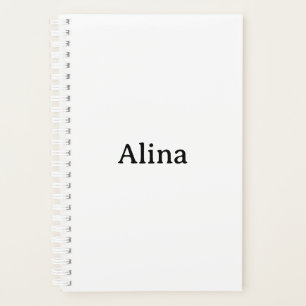 Promotion simple de la marque petit 5,5" x 8,5"