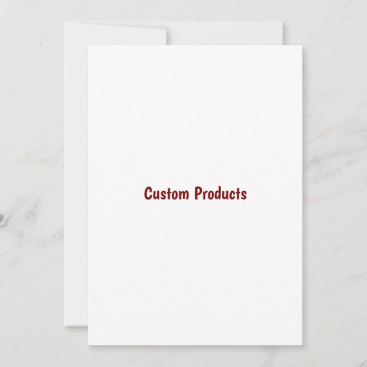 Promotion simple de marque 5" x 7" Invitation (Devant)