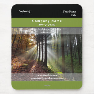Promotional Mousepad Woodsy Theme - HAMbyWG Muismat
