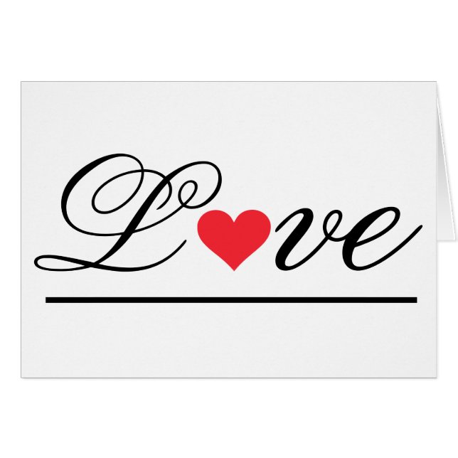 Promotional Realtor Valentine's Day Greeting Card (Devant horizontal)