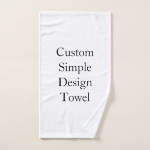 promotionele aangepaste eenvoudige badkamer handdo handdoek
