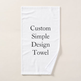 promotionele aangepaste eenvoudige badkamer handdo handdoek