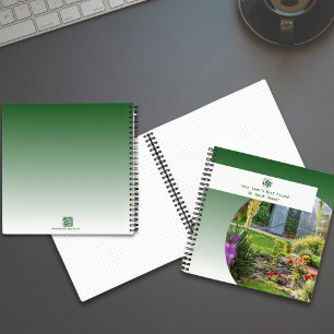 Promotionele Afbeelding Logo Green Lawn Care Notitieboek