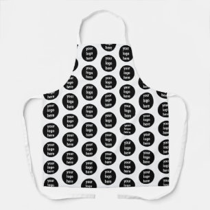 Promotionele Business Logo Zwart Wit Patroon Schort