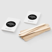 Promotionele handventilator met Logo | Modern mini Handwaaier (Niet-gemonteerd)