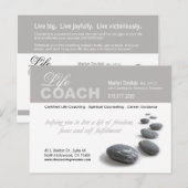 PROMOTIONELE Life Coach advertentie Briefkaart (Voorkant / Achterkant)