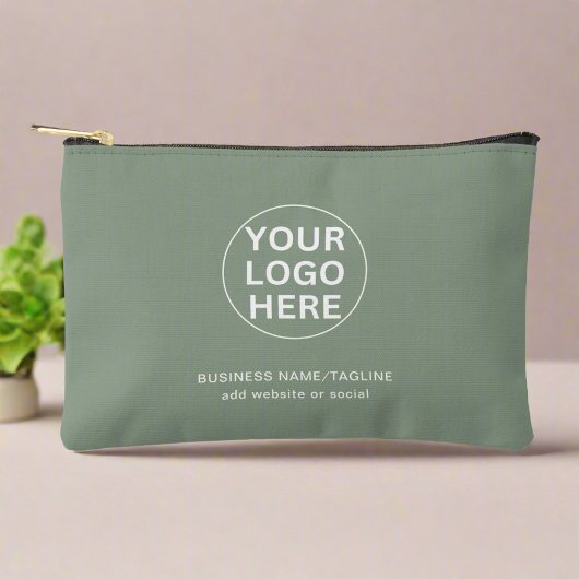 Promotionele merknaam Sage Green Business Logo Etui