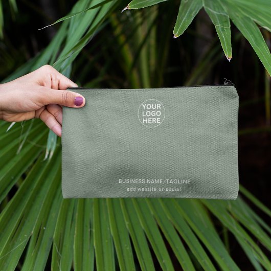 Promotionele merknaam Sage Green Business Logo Etui