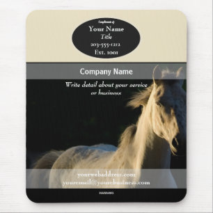 Promotionele Mousepad Horse HAMbyWG-Muismat Muismat