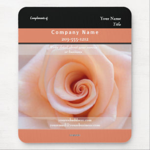 Promotionele Mousepad Peach Roos - HAMbyWG Muismat