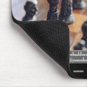 Promotionele Mousepad-Roos-thema - HAMbyWG Muismat (Hoek)